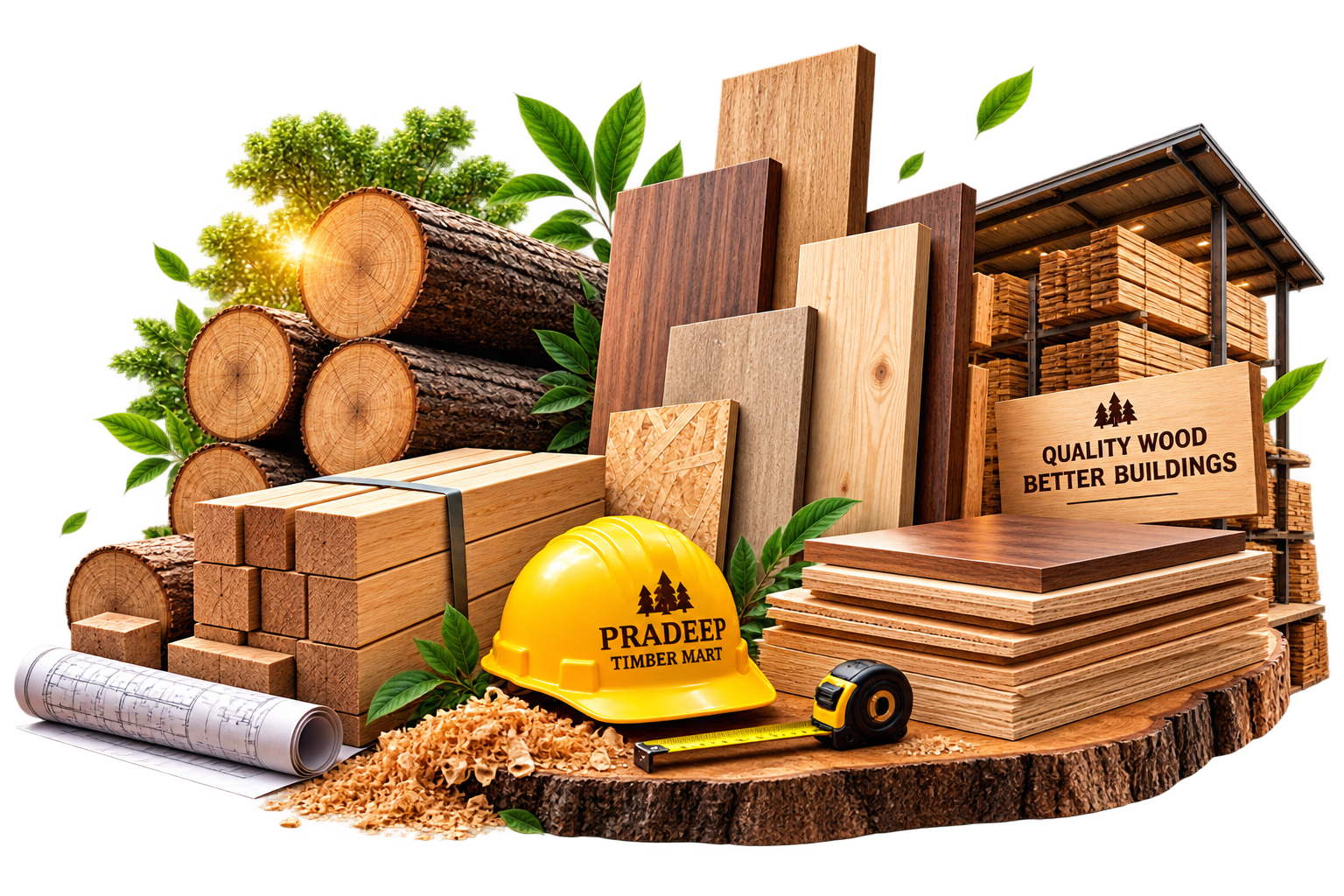 Pradeep Timber Mart Quality Timber