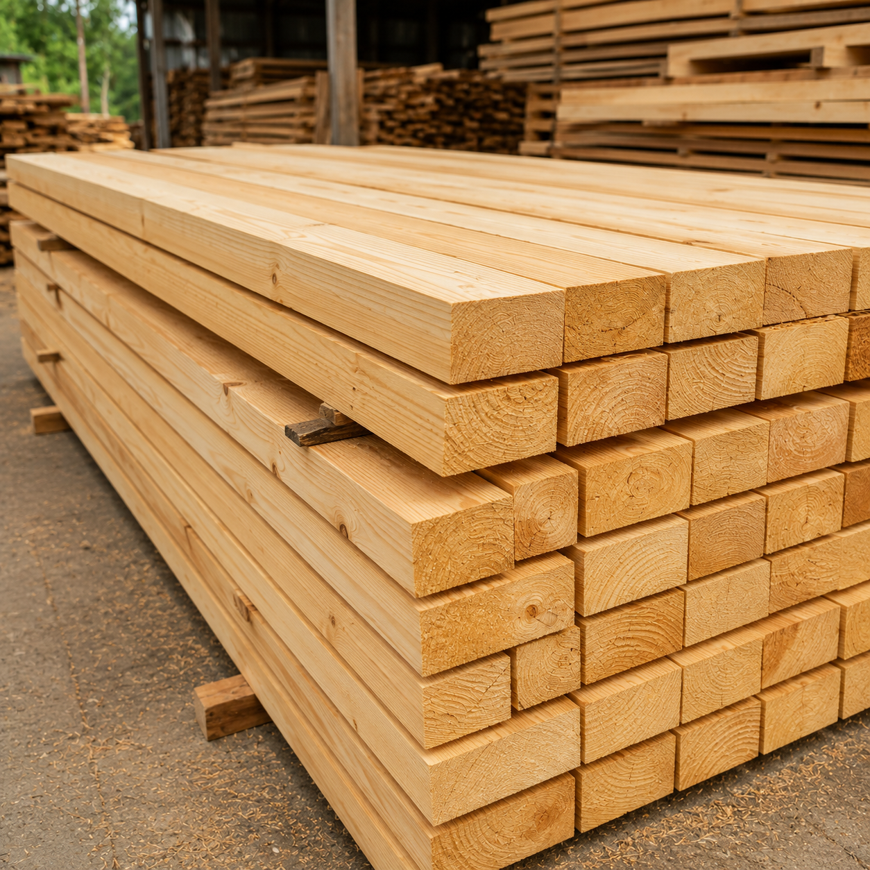 Pine Wood Sawn Timber