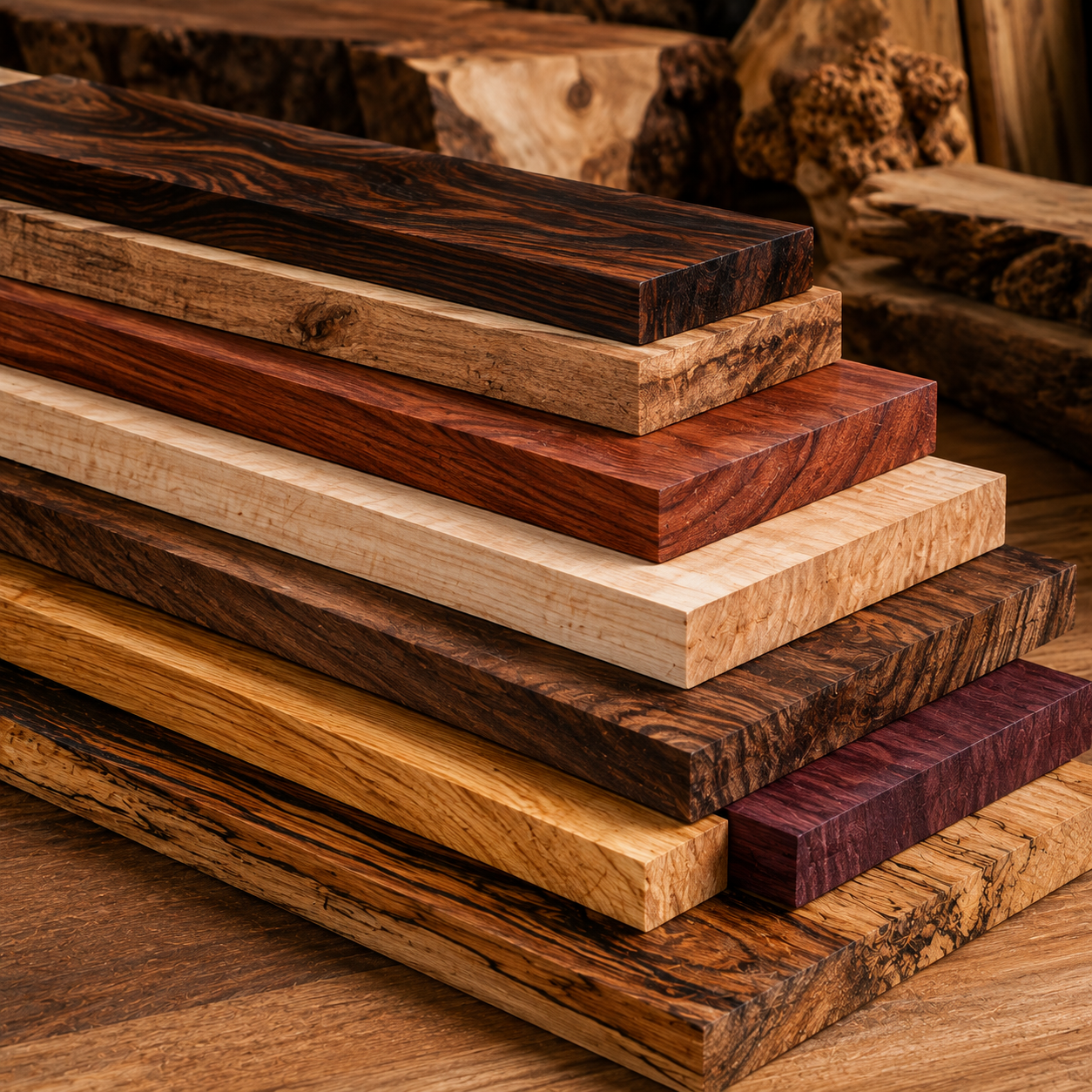 Exotic Decorative Wood
