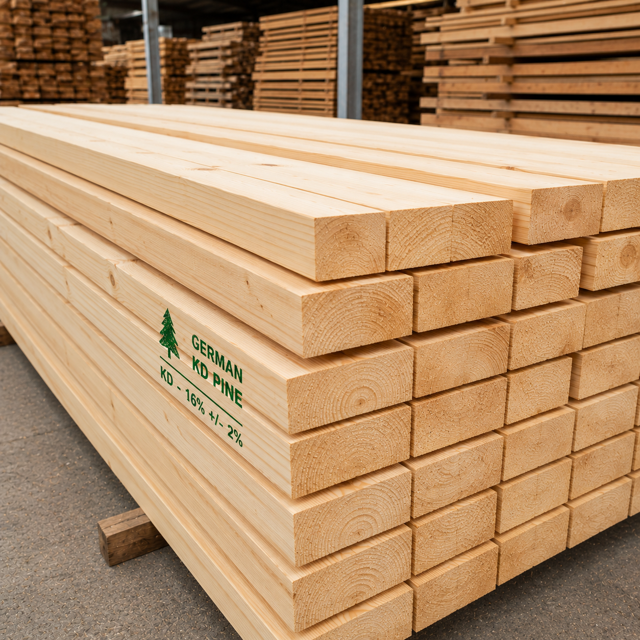 German KD Pine